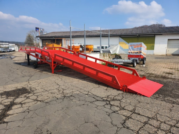 Mobile Klappbare Schwerlastrampe 8 To